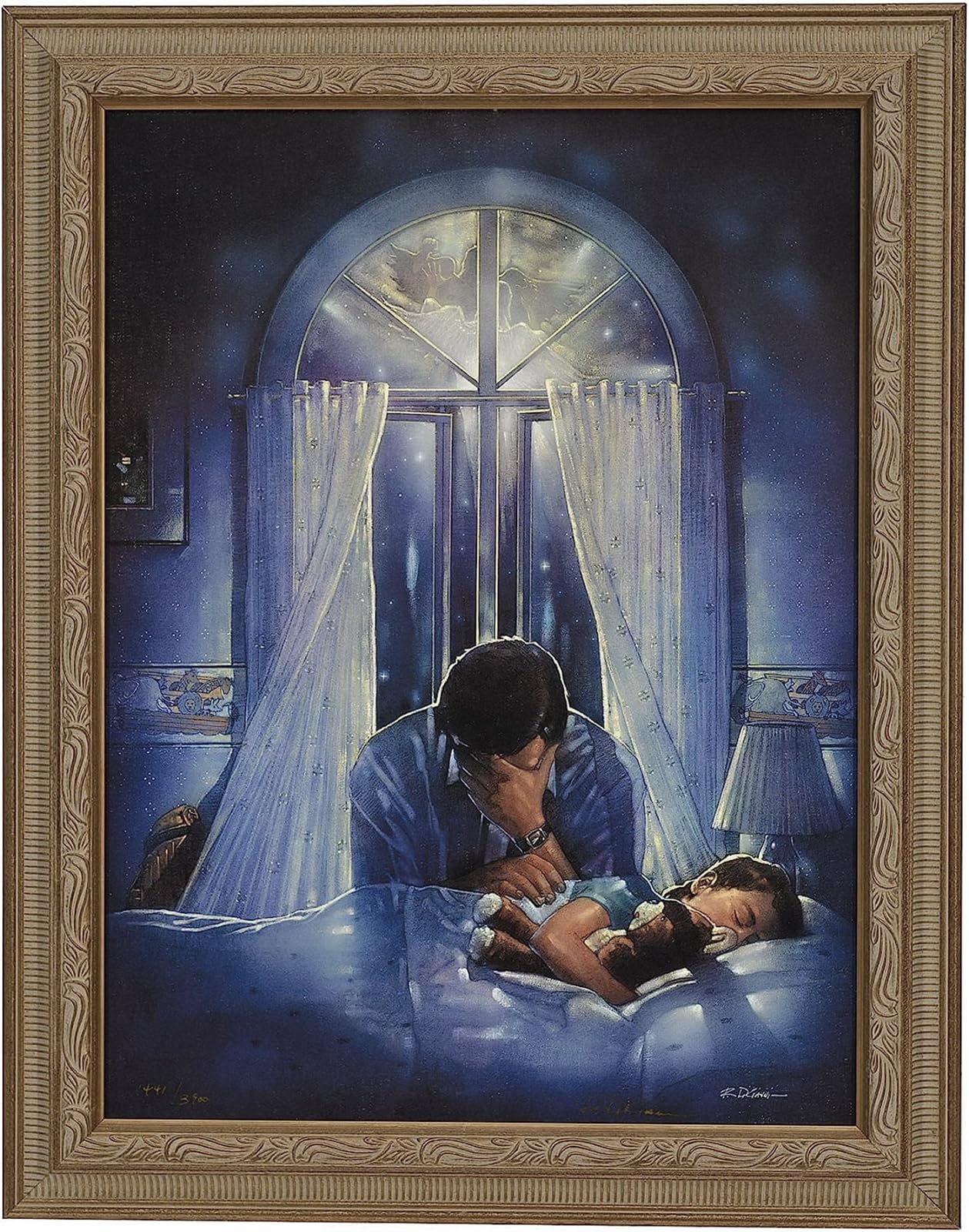 『Victory』 額入りアート Ron Dicianni Amazon.com: Ron DiCianni Spiritual Warfare Canvas Signed and